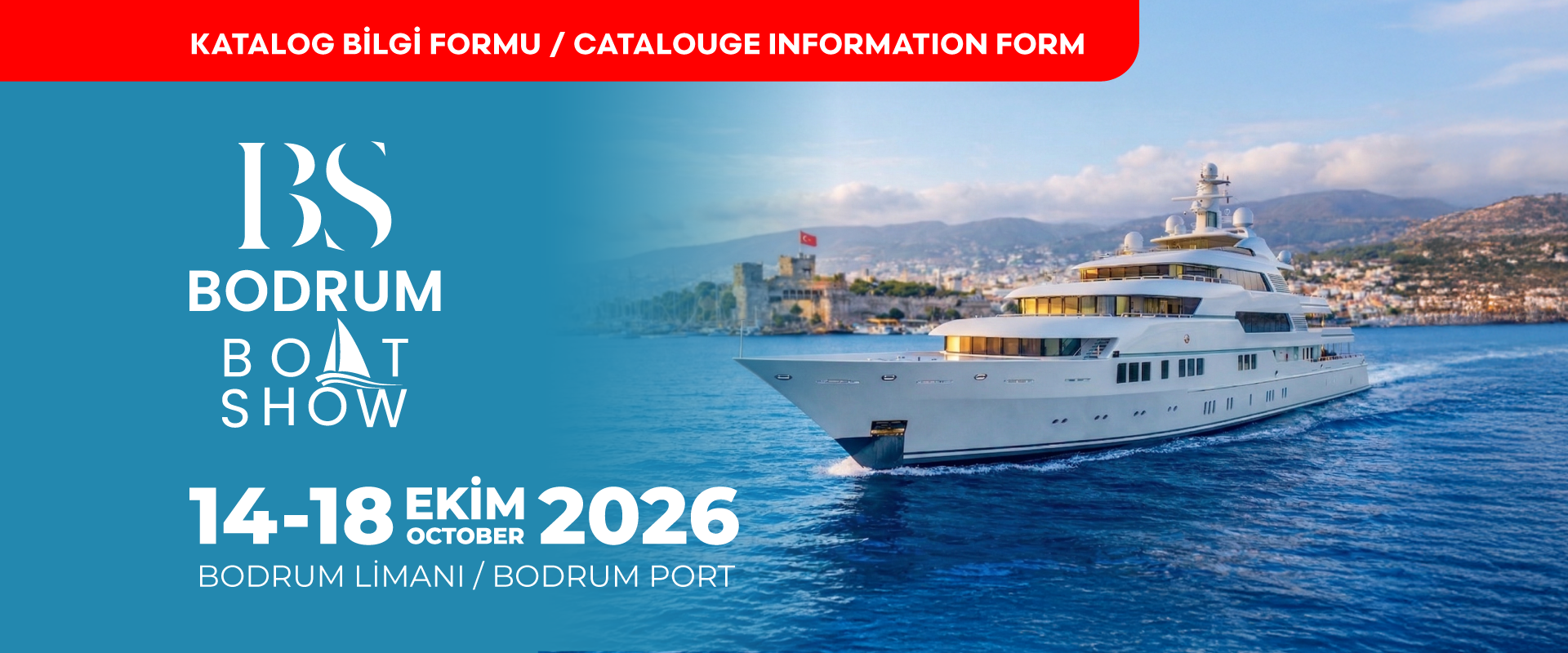 Bodrum Boat Show Katalog Formu